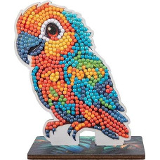 CRYSTAL ART Parrot Wildlife Buddies Kit Craft Buddy