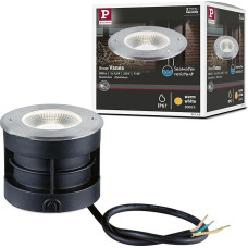 Paulmann Vanea 94748 LED Outdoor Light Recessed Floor Light Seawater Resistant IP67 Round 100 mm 3000 K 3.5 W 160 lm 230 V Aluminium Warm White