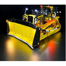 LocoLee LED Light Set Compatible with LEGO Cat D11 Bulldozers, Decorative LED Lighting Set Compatible with LEGO 42131 Technic Cat D11 Bulldozer Light Kit, No Model (Standard Version)