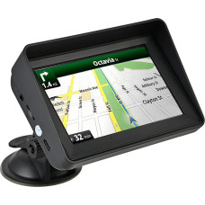Brynest 5 Inch Sat Nav HD Touch Screen GPS Navigation for Cars Trucks UK Europe Maps Trucks Lifetime Free Updates Support Postcode Search Support