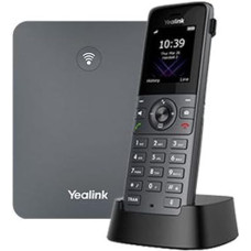 Yealink W73P DECT IP telefono sistema (W70B pagrindas + W73H ragelis), juoda