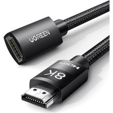 UGREEN HDMI 2.1 prailginimo kabelis 10K 8K 60Hz 4K 120Hz 144Hz HDMI prailginimas iš vyriškos į moterišką pusę su Ethernet 48Gbps UHD eARC Dynamic HDR 10+ HDCP 2.3 Suderinamas su TV Stick, HDTV, PS5/PS4 (2M)