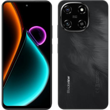Blackview Color 6 AI išmanusis telefonas be sutarties, 24GB + 256GB, 50MP + 13MP kamera, 6,67 colių HD+ ekranas, 3 kortelių lizdai, 