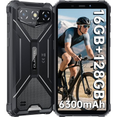 OUKITEL G3 Outdoor Mobile Phone - 16GB + 128GB (1TB) 6300mAh Battery Outdoor Smartphone Without Contract 6.0 Inch Corning Glass 5 Screen 13MP + 5MP Camera IP68/69K Waterproof Construction Site Mobile
