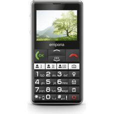 emporia PURE-LTE, Senior Mobile Phone 4G, Button Mobile Phone without Contract, Mobile Phone with Emergency Button, Black