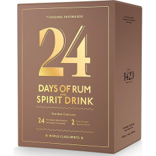 24 Days of Rum Original Rum Calendar Advento kalendorius Green Edition PiHaMi