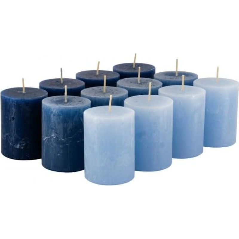 Aukštos kokybės ir kaimiškos stulpinės žvakės - SafeCandle - Vaškinės žvakės / kaimiškos žvakės / advento žvakės Kalėdoms