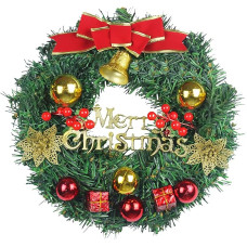 Weihnachtskranz für Haustür, 30 cm