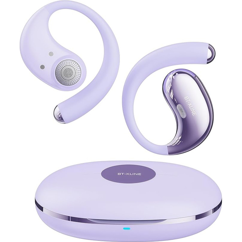 BEVCEFCC Atviros ausinės moterims, violetinės spalvos | 