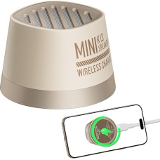 COLSUR Bluetooth Speaker, Mag-Safe Wireless Charger, Bluetooth Speaker with 3-in-1 Magnetic Wireless Charger for iPhone 16/15/14/13/12 Series, AirPods Pro/4/3/2