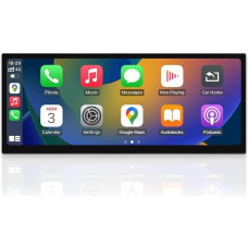 Road Top CarPlay Screen, 12.3 Inch Car Radio Stereo for Audi A1 2012-2018 Year, Car Radio with Narrow Bezel for CarPlay/Android Auto/MirrorLink