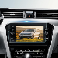 BIBIBO Matinė ekrano apsauga, suderinama su VW Passat B8 / T*ROC / Golf 7 / Tiguan 2, 8 colių ekrano apsauga, apsauganti nuo atspindžių, apsauganti nuo pirštų atspaudų, grūdintas stiklas