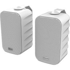 Audibax Delta 42 BT WhiteBluetooth Speaker, High Performance Active Wall Speaker, Bluetooth Compatible, High Frequency Range (90Hz - 20kHz), Surround Sound