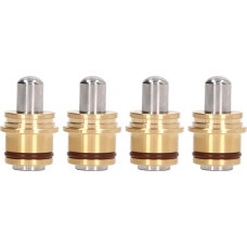 Yuecoom 4vnt Joystick rankena Push Valve Žalvario legiruoto plieno Joystick rankena Ekskavatoriaus Joystick rankena Hidraulinis mygtukas Valdiklis tinka Carter E225