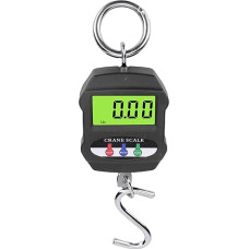 Luocute 300 kg 660 lb pakabinama svarstyklė, LCD apšvietimas Skaitmeninė žuvų svarstyklė 