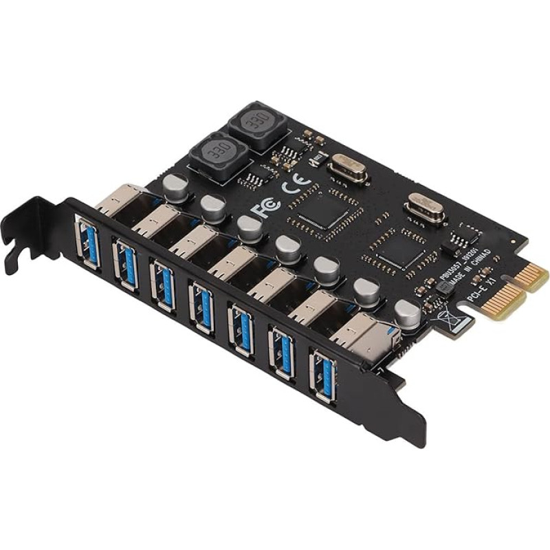 Dpofirs PCI E į USB 3.0 7 prievadų išplėtimo kortelė, 
