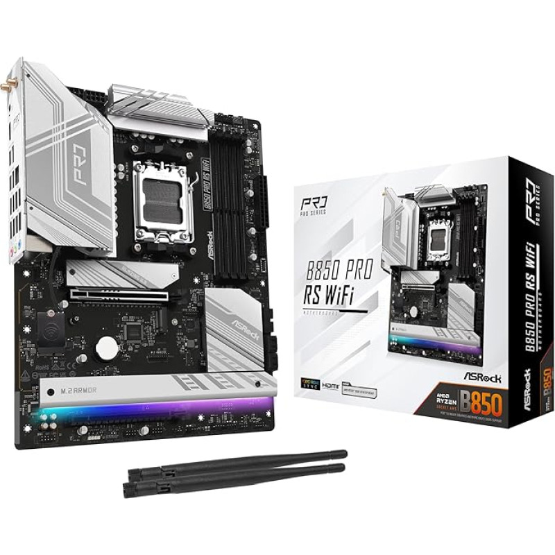 MB ASRock AMD AM5 B850 Pro RS WiFi