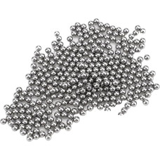 ZHGUIMING Solide Kohlenstoffstahlkugel Durchmesser 1/1,5/2/2,5/3/3,175/3,969/4/4,5/4,763-20mm Stahlkugel for Schleuder Huntingoth Eisenperlen Q235 C(7.938mm-10pcs)