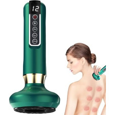 DAJASD Cellulite Massager, 12 Speed Cupping Massager Against Cellulite, Adjustable Hand Massager for Body Fat, Cupping Device for Cleaning Meridians for Abdomen, Waist, Arms, Legs