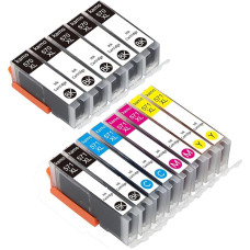kamo 570 571 XL spausdintuvo kasetės suderinamos su Canon PGI570 CLI571 CLI-571XL CLI-571XL CLI-571XL kasetėmis (13 vnt.), skirtomis Pixma TS5050, TS5055, MG5750, MG5751, MG6850, MG6851, MG7750, MG7755 1