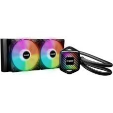 be quiet! Pure Loop 3 LX 240mm All-in-One Water Cooling 2 Light Wings LX 120mm PWM High Speed Fan ARGB Cooling Block with 10 Lighting Films Included Very High Cooling Performance