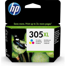 HP 3YM63AE 305XL originalus spalvotas, purpurinis, raudonasis