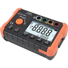 Walfront Bodentester, skaitmeninis daugiafunkcinis spannungsmesser su LCD ekranu, 0-1000 V, tvirtas dizainas pramoninėms reikmėms