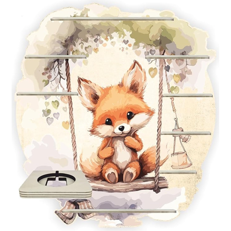 Farbklecks-Collection Muzikinių dėžučių lentyna 