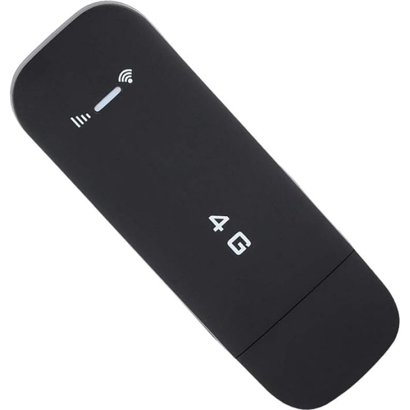 4G LTE WiFi Dongle, 100 Mbps USB Dongle Nešiojamasis WiFi maršrutizatorius Kišeninis mobilusis Hotspot 4G/3G belaidžio tinklo išmanusis maršrutizatorius (su WiFi)