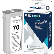 LCL suderinama rašalo kasetė 70 C9450A 135ML didelio našumo pigmentinis rašalas (pilkas), skirtas Designjet Z2100 Z3100 Z3100PS Z3200 Z3200PS Z3200PS Z5200 Z5400