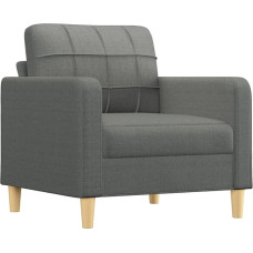 ULUYYUC Living Room Furniture Floor Sofa Sofas & Couches Sofa Bed - Sofa Chair Dark Grey 60 cm Fabric for Patio Party Garden Lounge