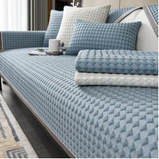 Summer Doug kühlender Eiscouchbezug, rutschfest, atmungsaktiv, glatt, waschbar, zum Nackten schlafen, Blau, 110 x 240 cm