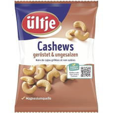 ültje skrudinti anakardžių riešutai be druskos 150g