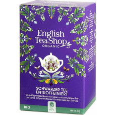 ETS - Black Tea Decaffeinated Caffeinated Tea Organic 20 Tea Bags