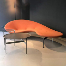 Generisch Creative Living Room Sofas, Modern Abstract Lounge Accent Chair Made of Velvet with Inner Frame Made of Fibreglass Reinforced Plastic, Fully Assembled (97 inches Length)