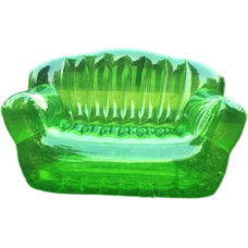 Unikicool Skaidri pripučiama dvigulė sofa kėdė, pripučiama skaidri kėdė, skaidri pripučiama sofa kėdė, nešiojama skaidri stovyklavimo sofa, skirta stovyklavimui, baseinui