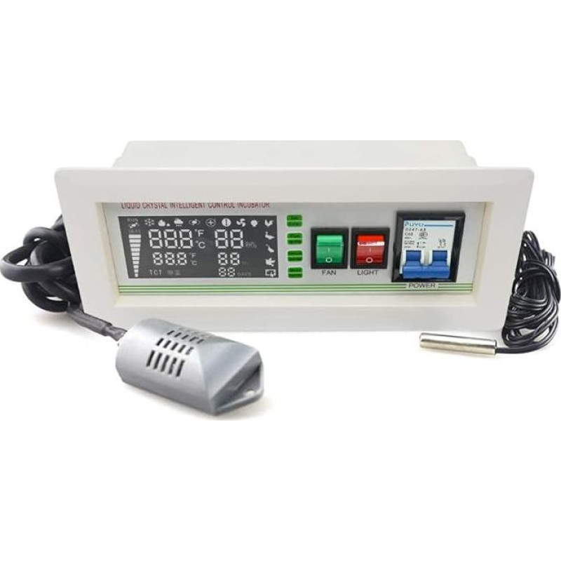 Huatuo® didelis inkubatorius Automatinis daugiafunkcinis valdiklis Dalys Temperatūros drėgmės jutikliai XM-18SD