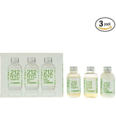 Carolina Herrera 212 NYC dovanų rinkinys 50 ml šampūnas + 50 ml dušo želė + 50 ml kūno losjonas