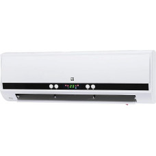 SHX PTC sieninis ventiliatorinis šildytuvas 2000W SHX501HEAT2023 - PTC kaitinimo elementas, 2 kaitinimo nustatymai, 3 veikimo režimai, 2000 W, elektroninis termostatas, laikmačio programavimas, nuotolinio valdymo pultas, baltos spalvos