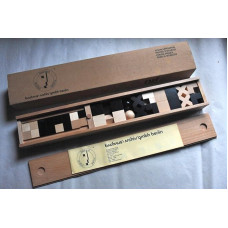 Bauhaus šachmatų rinkinys Šachmatų figūros [be šachmatų lentos]