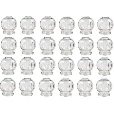 Stiklo puodelių rinkinys, ugnies puodelių stiklinės, vakuuminis masažas raumenų atpalaidavimui ir skausmo malšinimui, 