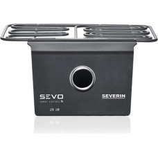 SEVERIN SEVO Smart Control Upgrade Kit for SEVO Electric Grill, Smart Grill Module with App Control and OLED Display, for Balcony Grill with Slow Cooking Option, Black, ZB 8194