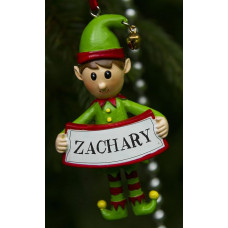 Boxer Gifts Zachary Elf Dekoration, Keramik, Mehrfarbig, 8 x 4,5 x 2 cm