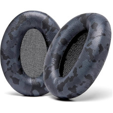 WC Wicked Cushions Extra Thick Replacement Earpads Compatible with Sony WH-1000XM3 Headphones - Black Camo