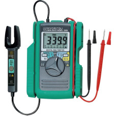 Kyoritsu KEW 2000 Digital Multimeter with Mini Pliers for Measuring AC/DC Voltage, AC/DC Current, Resistance, Continuity, Frequency, Grey