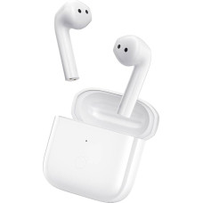 Xiaomi Redmi Buds 3 Wireless Bluetooth Headphones, White, Battery Life up to 28 Hours, Double Transparency, Fast and Wireless Charging, Connect to 2 Devices - French Version