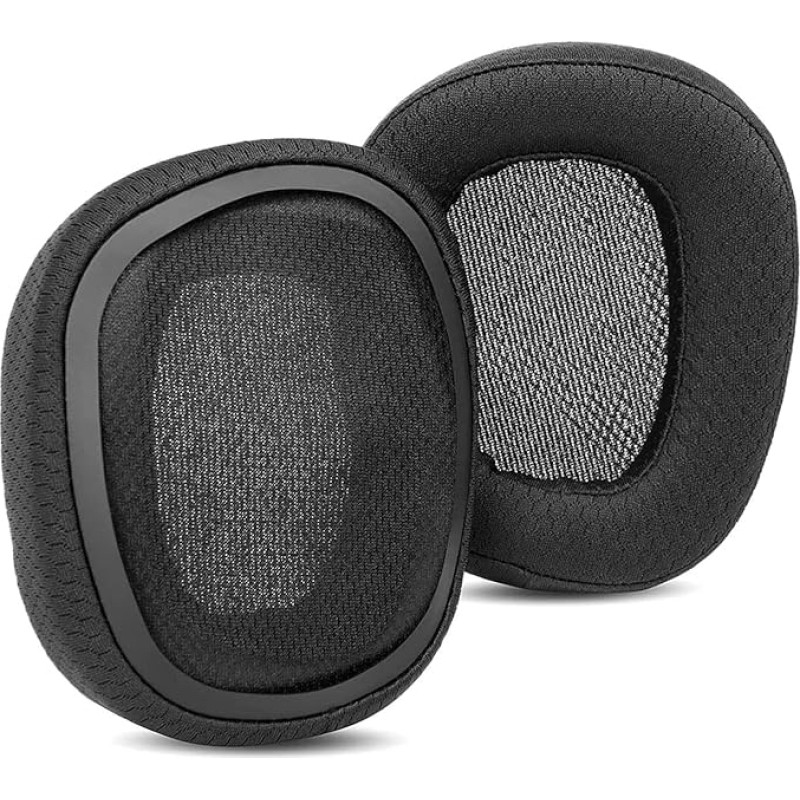 Professional Replacement Ear Pads Compatible with Logitech G935 G933 G633 G533 G233 Wireless Gaming Headset Ear Pads with Breathable Fabric and High Quality Foam