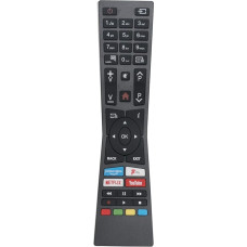 ALLIMITY RM-C3338 RMC3338 Remote Control Replaces JVC Smart 4K UHD TV with Netflix YouTube Buttons LT-32C790 LT-49C898 LT-55C870 LT-32C795 LT-43C795 LT-43C890 LT-40C790 LT-40C; 890.