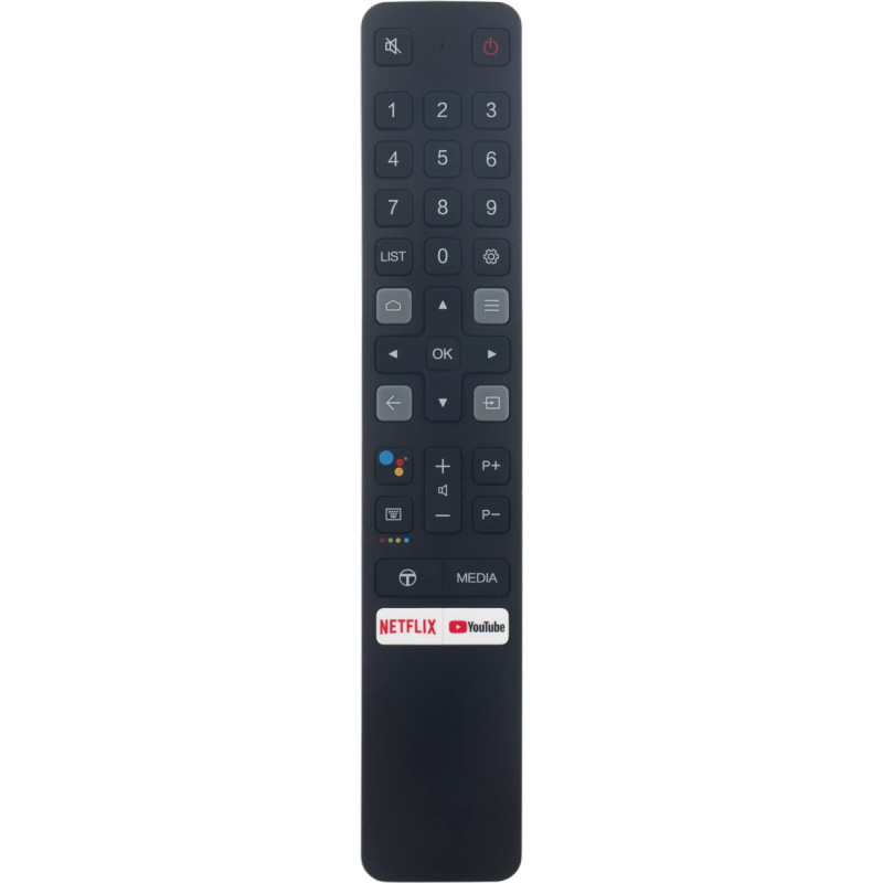 VINABTY 06-BTZNYY-ARC901V Replacement Voice Remote Control Suitable for TCL TV 49S6510FS 49S6800 49S6800FS 32F510BX1 55K610B 50C725 55C725 65C725 75C725 55C725 727 67 5C727 75C727 55C825 32S6800