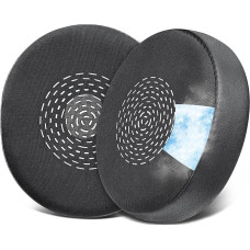 SOULWIT Cooling Gel Replacement Ear Pads for Jabra Evolve2 75 PC Wireless Headset (Does Not Fit Evolve 75), Ear Pads Cushion with Ice Silk Fabric, Noise Isolation Foam